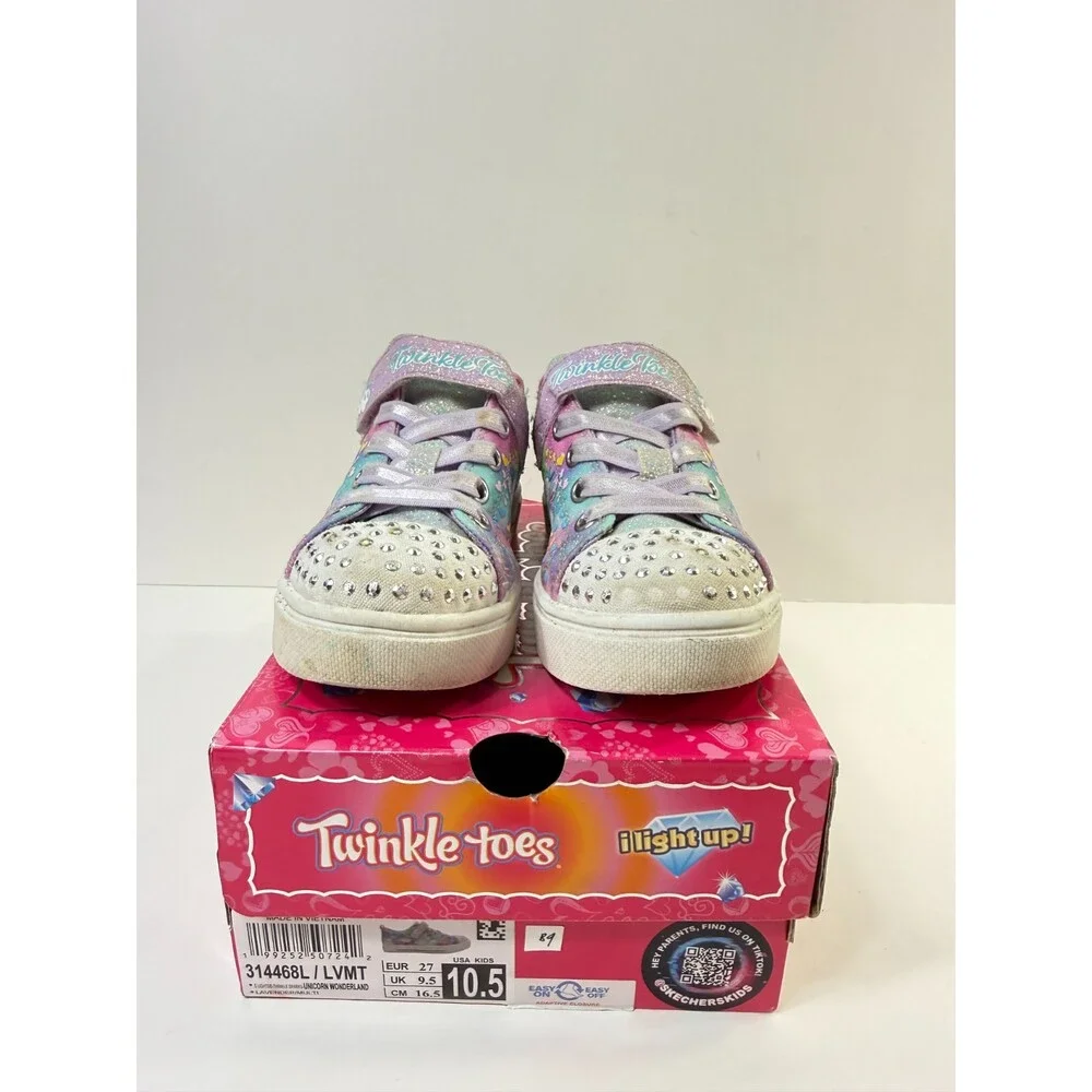 Skechers Twinkle Sparks - Unicorn Wonder, Lavender/Multi, 10.5